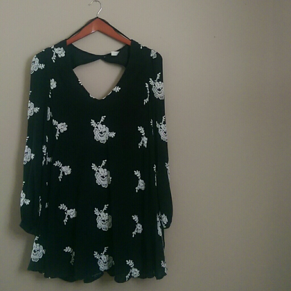 Free People Embroidered AustinMini Dress